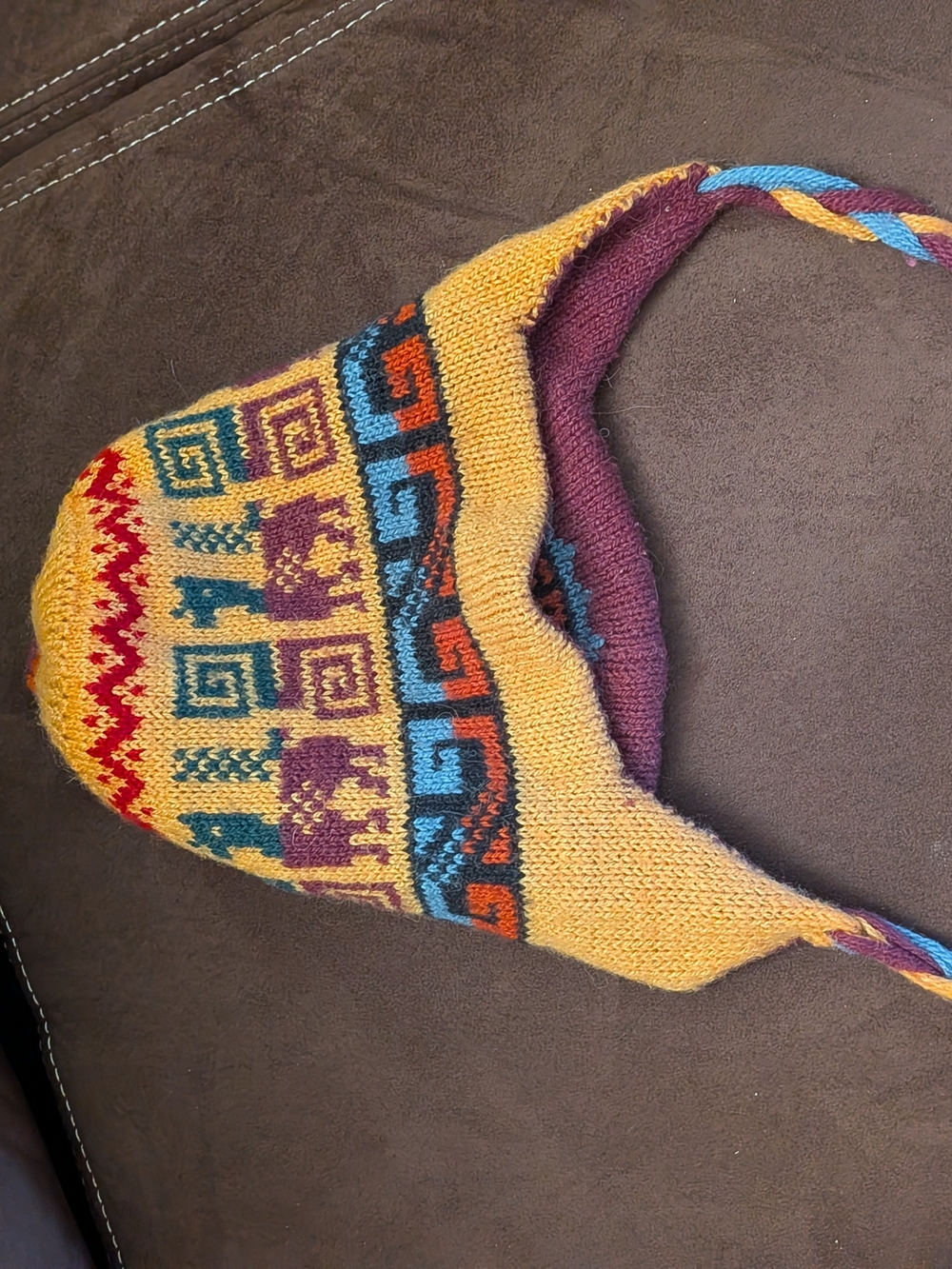 Hand Made Knit Toque - Picture 3 of 3